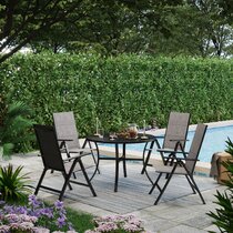 Kingman Sling Folding Patio Dining Set Wayfair